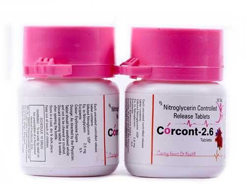 Nitroglycerine Controlled Release Tablets