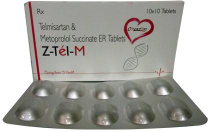 Telmisartan And Metoprolol Succinate ER Tablet