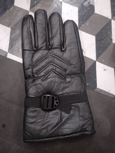 Bareera 4 line Leather Winter Gloves, Gender : Unisex