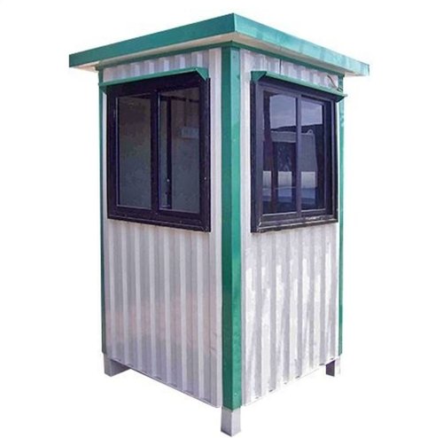 Color Coated Panel Build Mild Steel Security Cabins