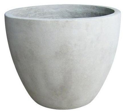 Cement Flower Pot, Shape : Round