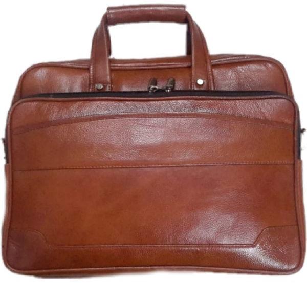 Plain Leather office laptop bag, Size : Multisize