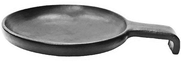 Black Clay Frying Pan