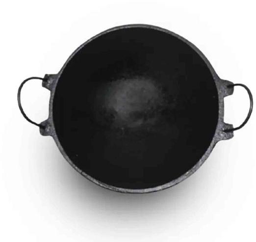 Large Cast Iron Kadai