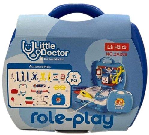 Plastic Kids Doctor Kit, Color : Blue