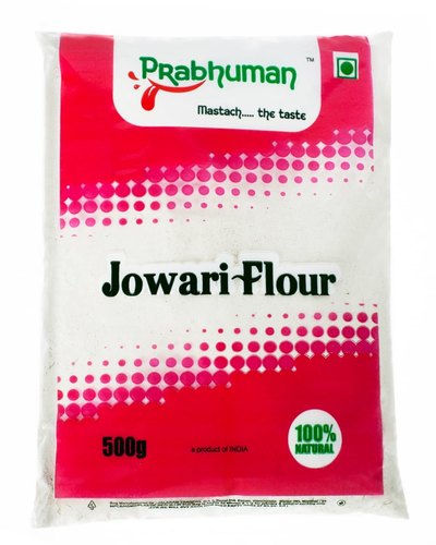 Prabhuman Foods Jowari Flour, for Cooking, Packaging Size : 500gm