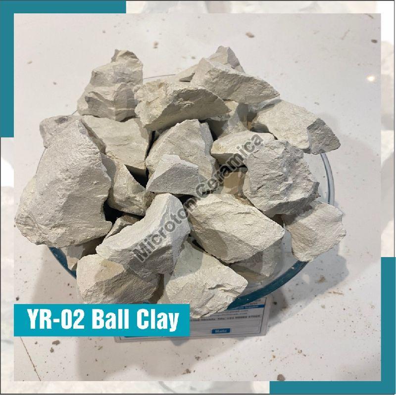 YR-02 White Clay, Form : Lumps