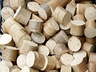 Wood Briquettes, for Industrial, Size : 60 To 90mm at Rs 6.80 / kg in  Ratlam