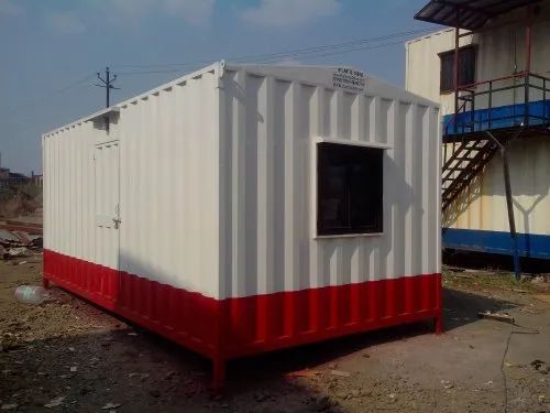 SFAB Engineers Polished GI Portable Office Cabin, Size : 20 x 12 x 8.6 feet