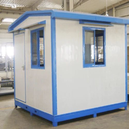Rectangular Polished Steel Mobile Portable Cabin, Feature : Eco Friendly, Fine Finished, Good Strength