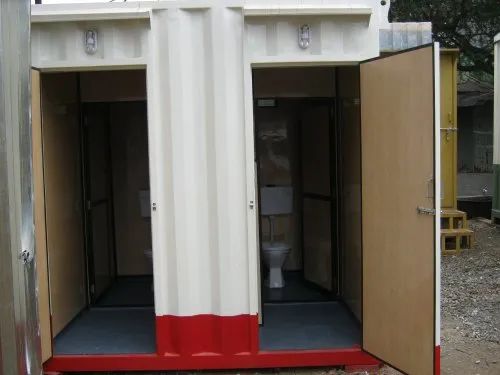 SFAB Engineers MS Mobile Toilet Cabin, Size : 8 x 4 x 8.6 feet