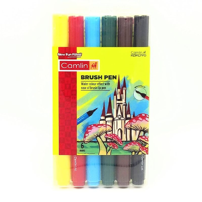 Camlin Brush Pen at best price INR 180 / Pack in Delhi from Prakash