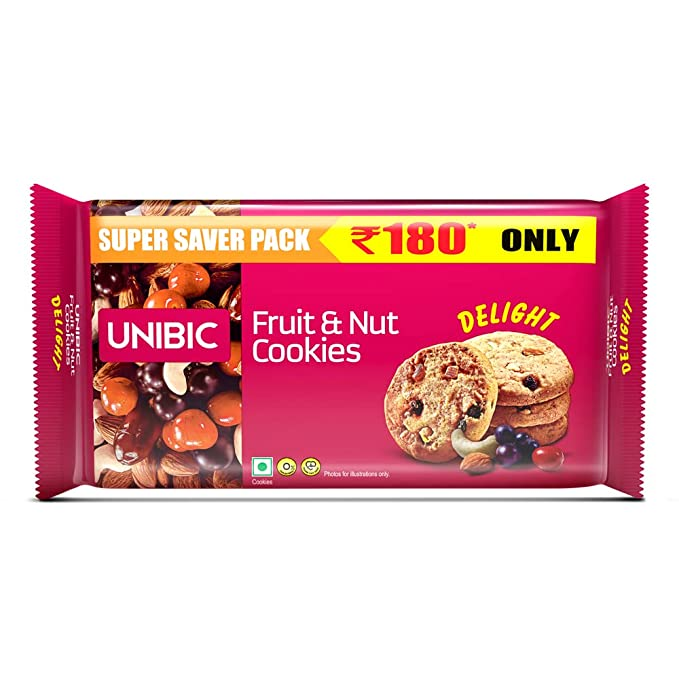 UNIBIC Fruit and Nut Cookies, INR 145INR 170 / Pack by Prakash Sales