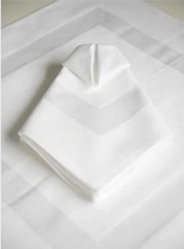 Cotton Satin Band restaurant napkins, Size : 50x50cm60x60cm70x70cm