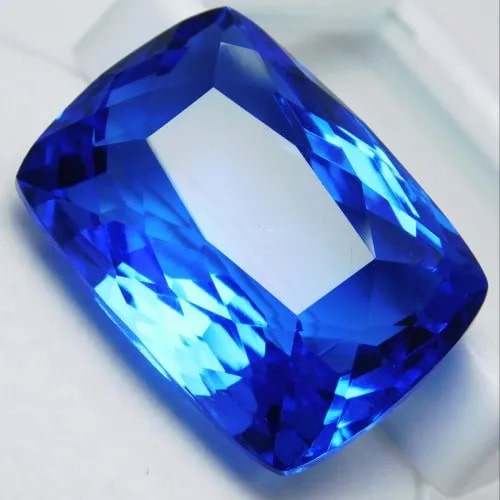 Polished Blue Ceylon Sapphire Gemstone, Size : Standard