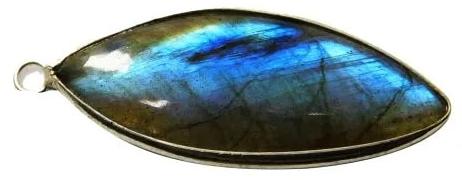 Polished Natural Labradorite Gemstone, for Jewellery, Size : 2.6x1.0inch