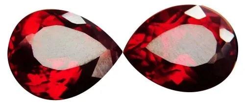 Pear Ruby Gemstone