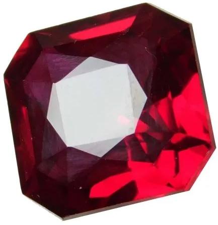 Polished Synthetic Ruby Gemstone, for Jewellery, Size : 0.5 Inch