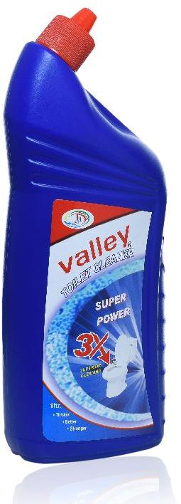 Valley 1ltr. Toilet Cleaner, Form : Liquid