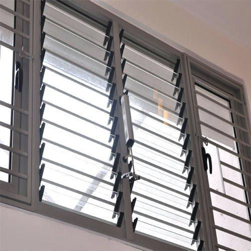 Aluminium Louver Window, INR 350 / Square Feet by Standard Aluminium