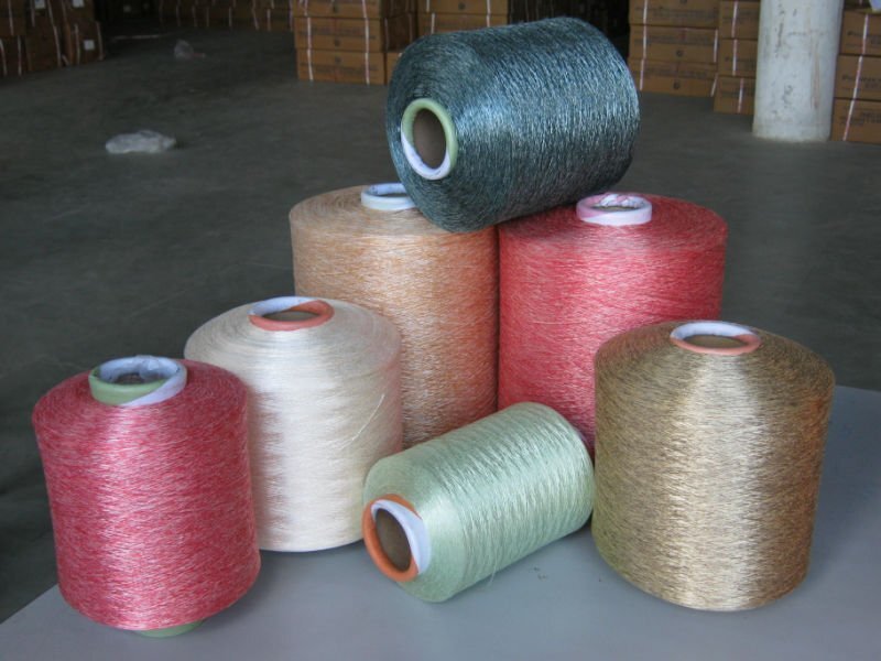 Plain ATY Polyester Dyed Yarn, Packaging Type : Roll
