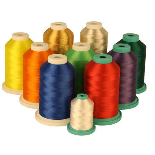 Polyester Dope Dyed Yarn, for Textile Industry, Packaging Type : Roll