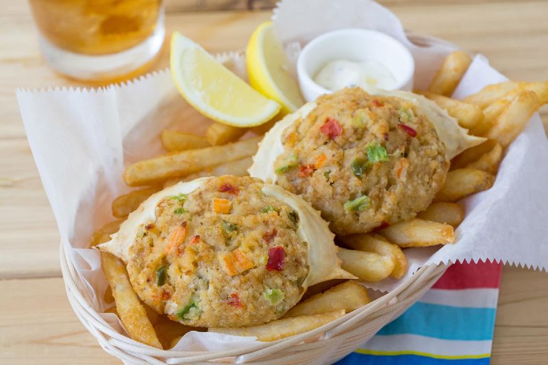 Frozen Stuffed Crab, for Cooking, Food, Feature : Delicious Taste, Healthy To Eat