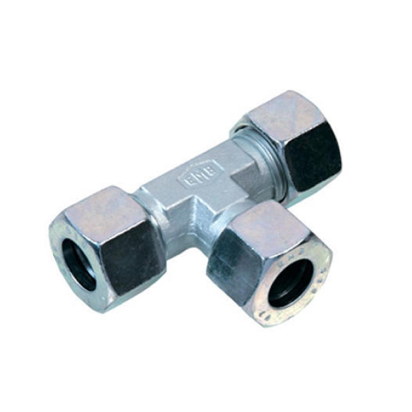 High Pressure MS HYDRAULIC TEE, for Industrial Use, Size : 1/2Inch ...