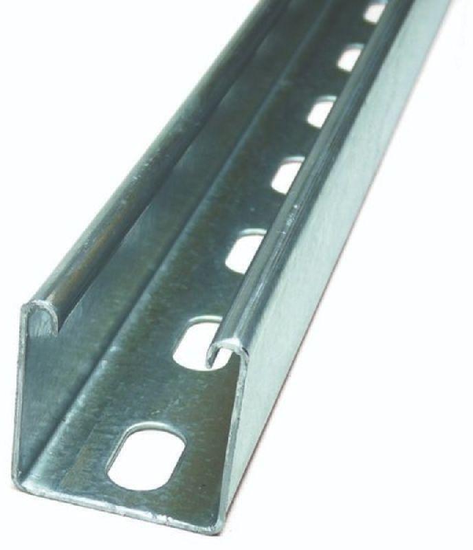 Polished Steel strut channel, for Construction, Electrical Fittings, Industry, Pharmaceutical, Solar System