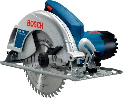 Automatic Bosch GKS 190 Professional Circular Saw, for Concrete Cutting, Bevel Capacity : 100mm