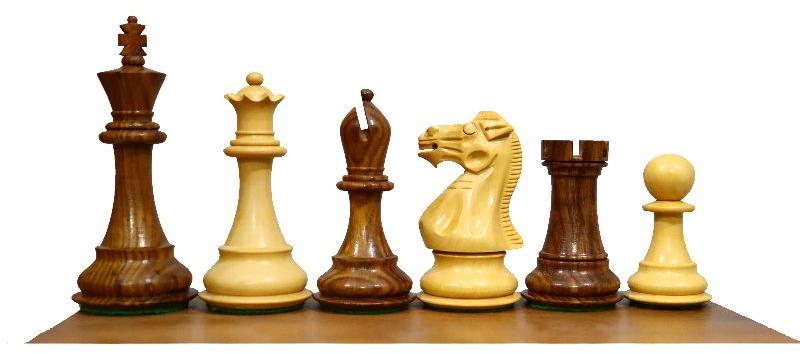 Aay Aar Black Wooden Professional Chess Pieces, Size : Large