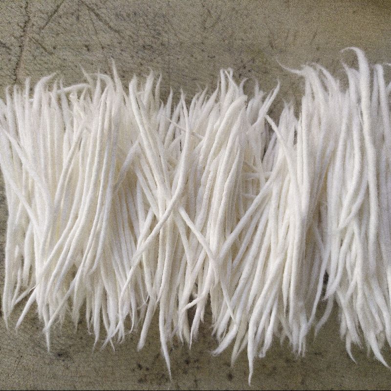 Long cotton wicks, Size : Natural