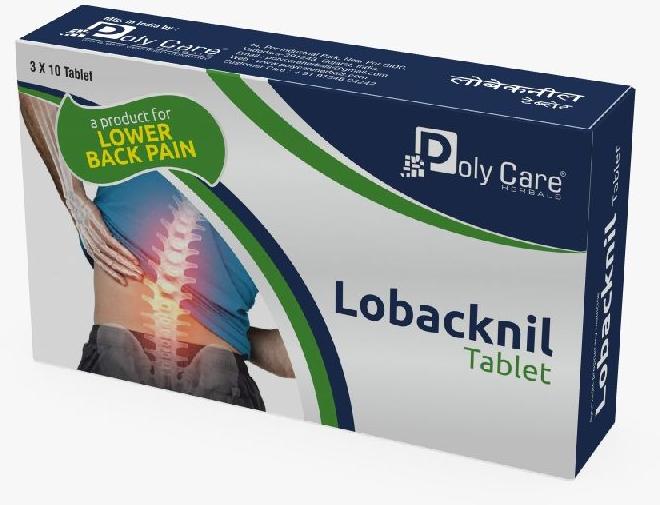 Lobacknil Tablet, for Join Pain Relief, Capsule Type : Ayurvedic, Herbal