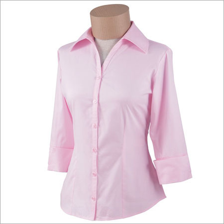 Plain Ladies Cotton Shirt, Occasion : Formal