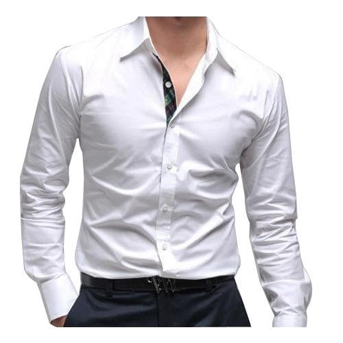 Plain Mens Polyester Shirt, Occasion : Party Wear