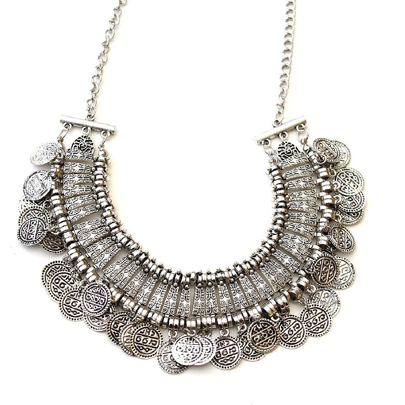 Polished Metal Fashion Necklace, Style : Classy