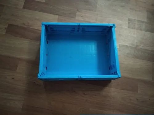 Rectangular Foldable Plastic Industrial Crate