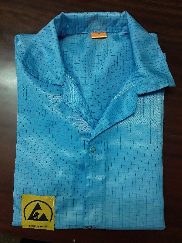 antistatic lab coats, Color White, Blue by Singaporeindia Trade