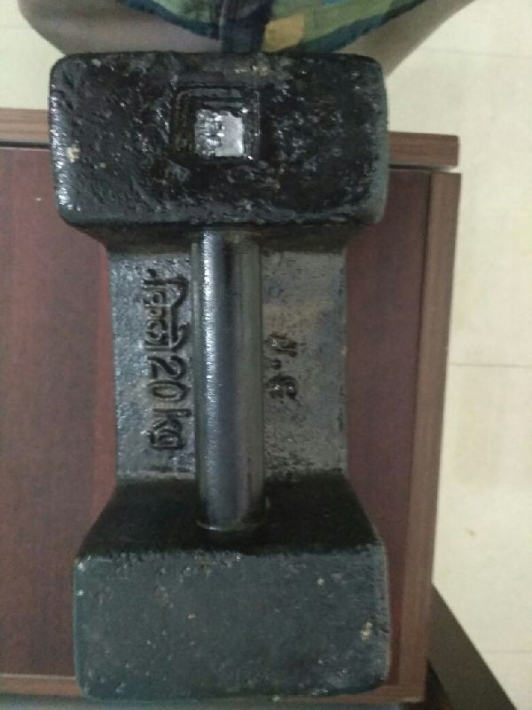CI 20 kg rectangular weight