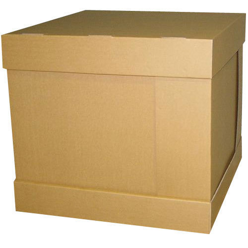 Plain Heavy Duty Corrugated Box, Color : Brown
