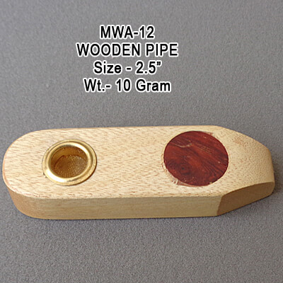 2.5 Inch Wooden Smoking Pipe, Feature : Eye-catchy Look, Fine Finishing