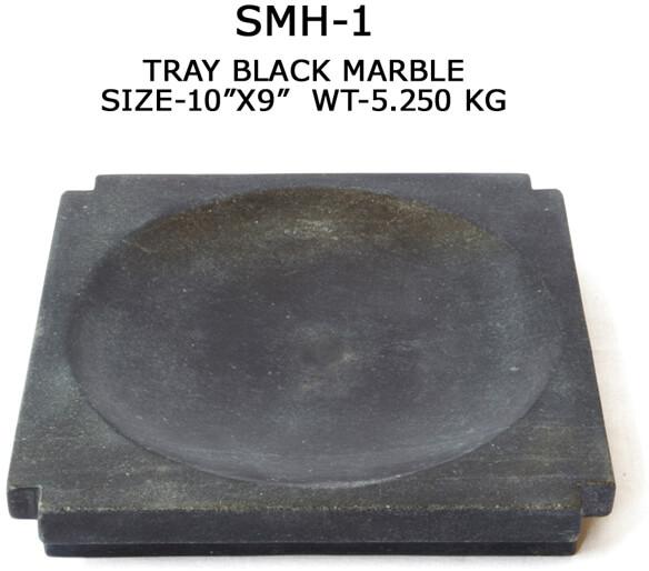 Polished Black Marble Tray, for Kitchen, Feature : Good Looking, Optimum Strength