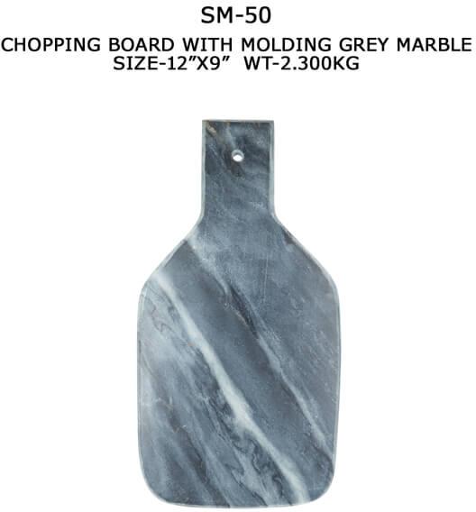 Molding Grey Marble Chopping Board