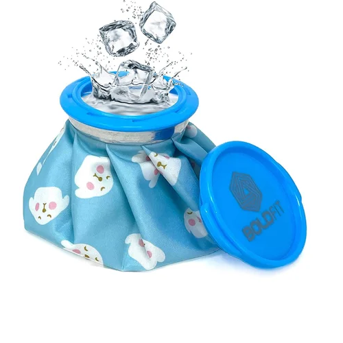 Ice Bag, Pattern Printed, Color Sky Blue Jayco Metal Crafts