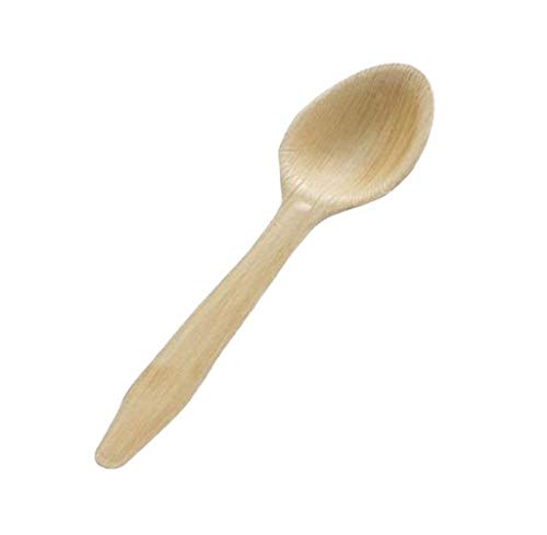 Polished Areca Leaf Spoons, Length : 5Inch, 6Inch