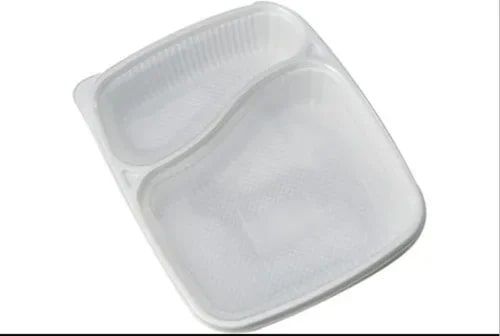 2 Compartment Meal Tray