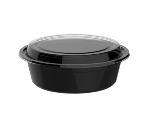 Round Plastic Lid Container