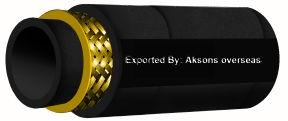 Aksons Neoprene Rubber Industrial Hoses, Shape : Round