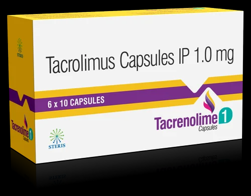 Tacrolimus Capsule, INR 80.08 / Box by Steris Healthcare Private ...