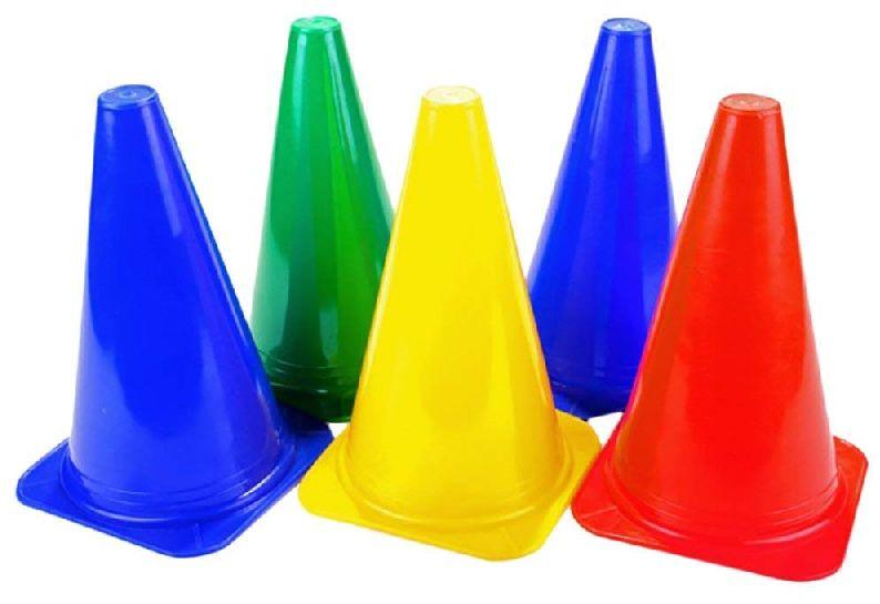 Plastic Cones, Color : RED, BLUE, GREEN, YELLOW